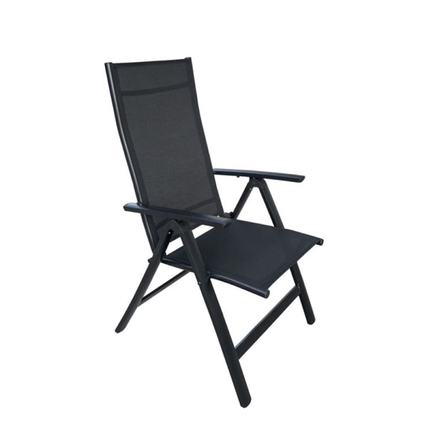 7-Pozycyjne Aluminiowe Krzesło Ogrodowe Mars, 1157502