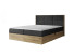 Inny kolor wybarwienia: Łóżko kontynentalne Wood 2 120x200 czarne