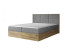 Inny kolor wybarwienia: Łóżko kontynentalne Wood 2 120x200 ciemnoszare