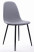 Inny kolor wybarwienia: Krzesło DART - jasno-szare / nogi czarne x 1