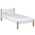 Inny kolor wybarwienia: Drewniane łóżko pojedyncze N02 90x190