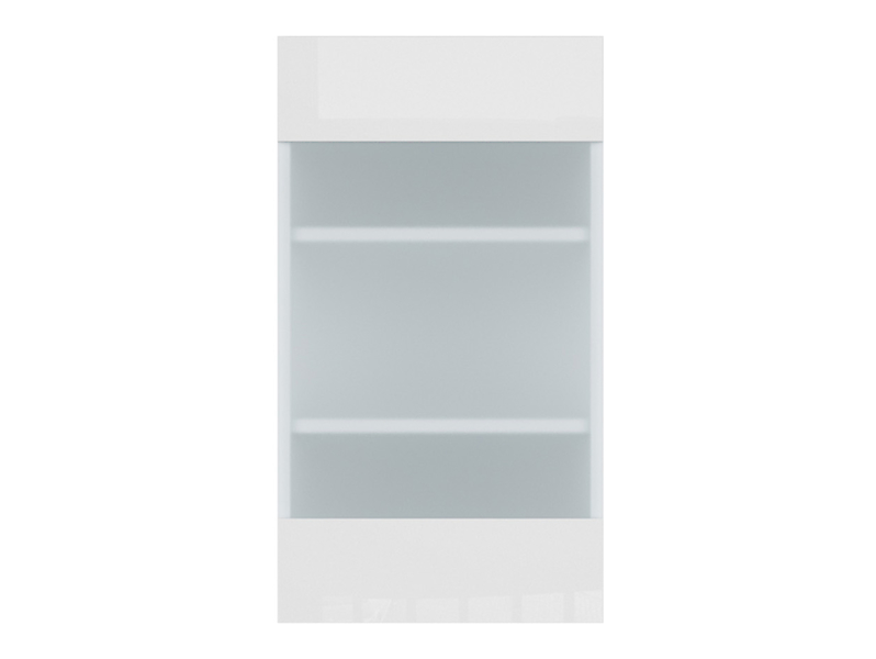 szafka kuchenna górna Tapo Special 40 cm z witryną lewa biały ecru, 1183892