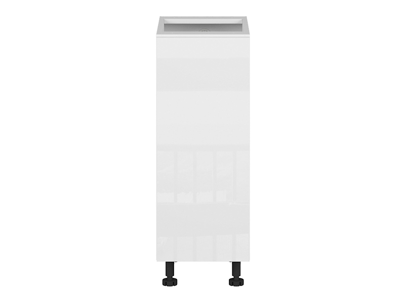 szafka kuchenna wysoka Tapo Specjal 30 cm z koszem cargo biały ecru, 1184324