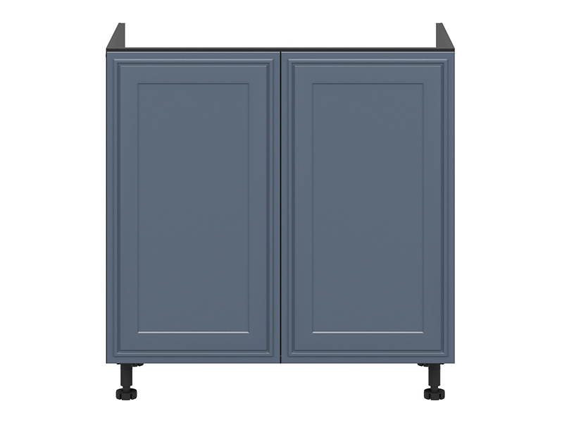 szafka kuchenna pod zlewozmywak Verdi 80 cm dwudrzwiowa mistyczny mat, 1186861