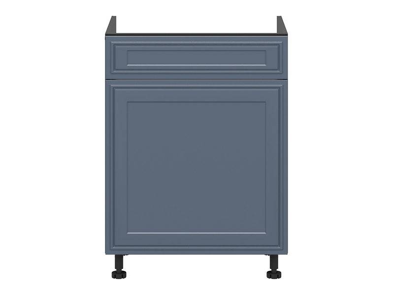 szafka kuchenna pod zlewozmywak Verdi 60 cm z szufladą mistyczny mat, 1186864