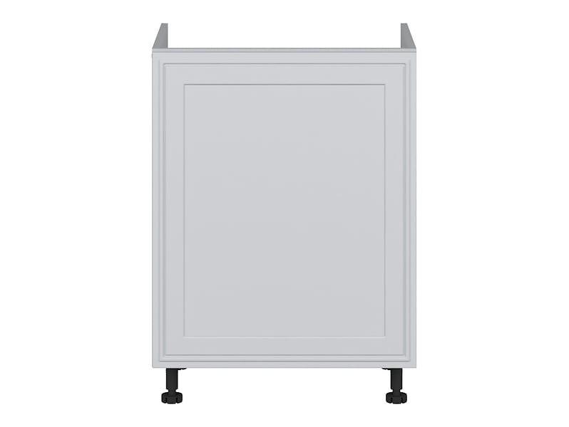 szafka kuchenna pod zlewozmywak Verdi 60 cm lewa jasny szary mat, 1187818