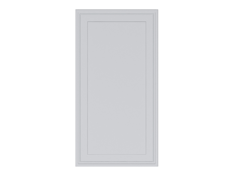 szafka kuchenna górna Verdi 50 cm lewa jasny szary mat, 1187875