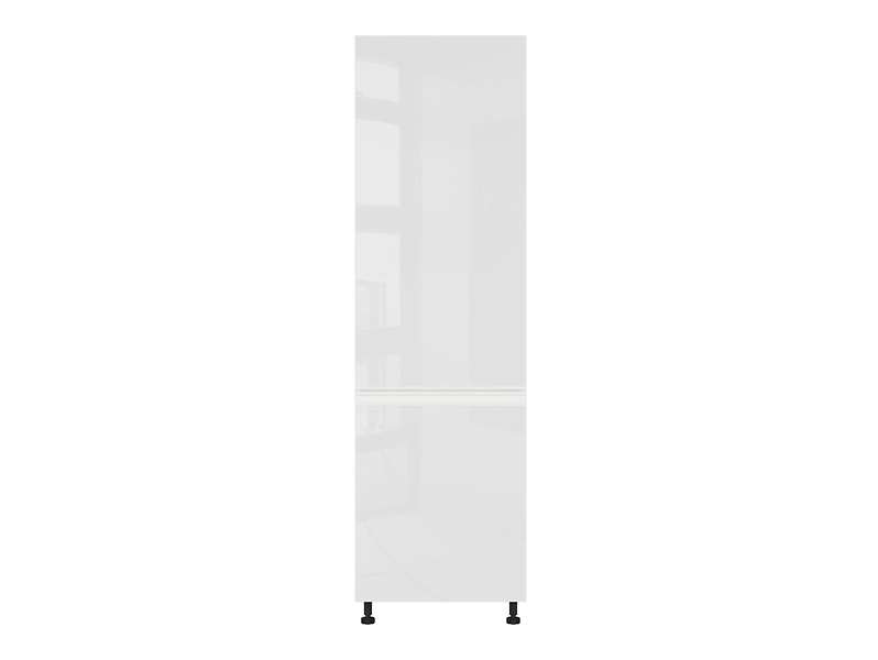 szafka kuchenna wysoka Sole 60 cm lewa z szufladami biały połysk, 1188650