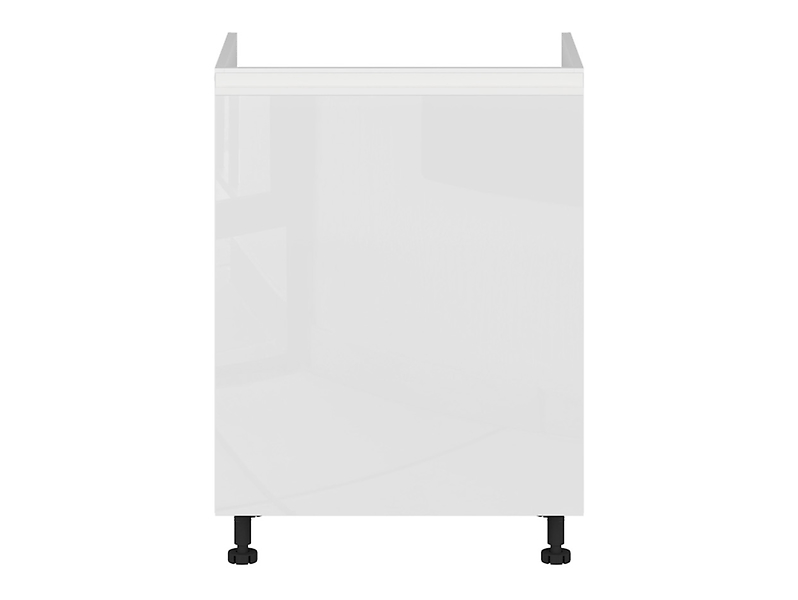 szafka kuchenna pod zlewozmywak Sole 60 cm lewa biały połysk, 1188695