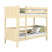Inny kolor wybarwienia: Drewniane łóżko piętrowe N02 80x180