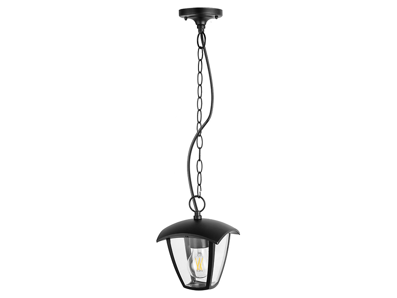 lampa wisząca zewnętrzna Igma aluminiowa czarna, 1194272