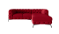 Inny kolor wybarwienia: Ropez Chelsea Bis narożnik 262x200 prawy welur czerwony