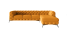 Inny kolor wybarwienia: Ropez Chelsea Bis narożnik 323x200prawy mikrofibra pomarańcz