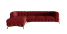 Inny kolor wybarwienia: Ropez Chelsea Bis narożnik 323x200 lewy welur bordowy