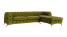 Inny kolor wybarwienia: Ropez Chelsea Bis narożnik 305x200 prawy welur oliwkowy
