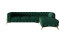 Inny kolor wybarwienia: Ropez Chelsea Bis narożnik 323x200 prawy welur zielony