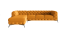 Inny kolor wybarwienia: Ropez Chelsea Bis narożnik 323x200 lewy mikrofibra pomarańcz