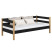 Inny kolor wybarwienia: Drewniane łóżko sofa N01 90x190