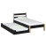 Inny kolor wybarwienia: Drewniane łóżko pojedyncze z szufladą na materac N01 100x190
