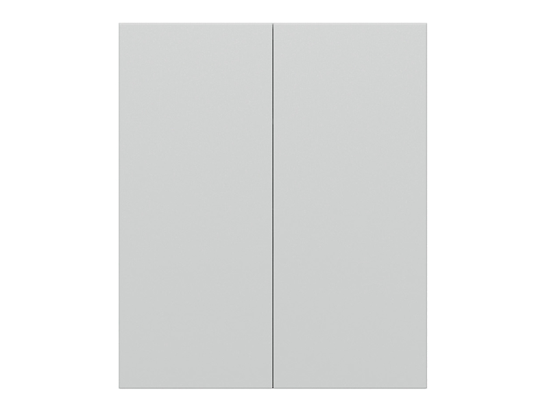 szafka kuchenna górna Top Line 80 cm dwudrzwiowa jasny szary mat, 1205488