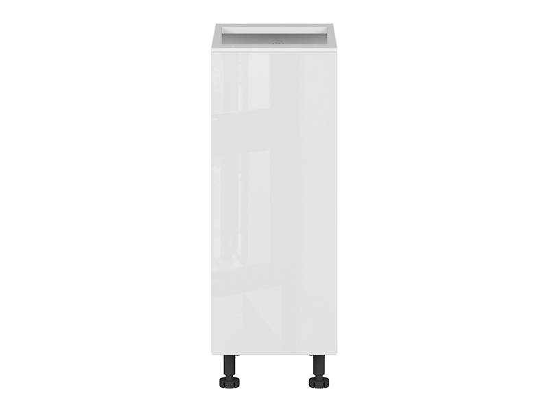 szafka kuchenna dolna Top Line 30 cm z koszem cargo biały połysk, 1208442