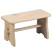 Produkt: Drewniany stołek, podnóżek, ZELLER