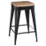 Produkt: Taboret - stołek czteronożny, metalowy, barowy