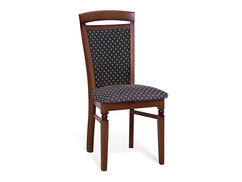 krzesło Bawaria tapicerowane granatowe, 1222819