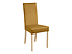 Inny kolor wybarwienia: krzesło tapicerowane Campel welurowe żółte