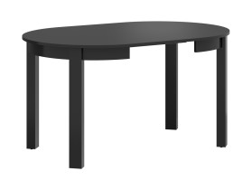 stół rozkładany Bernardin okrągły czarny
