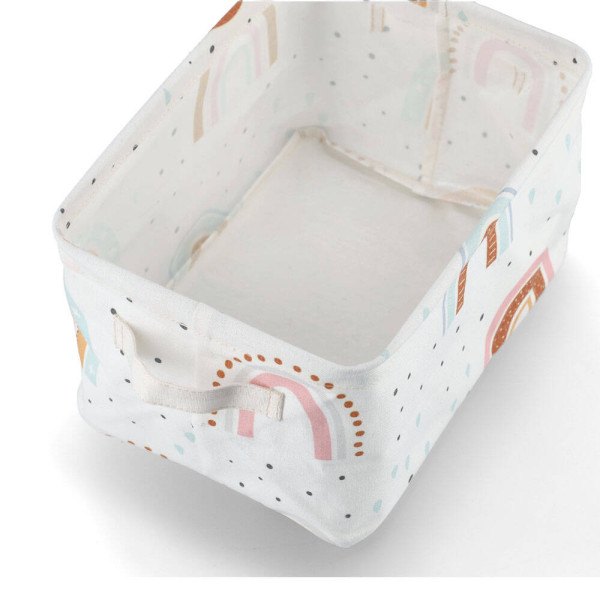Płócienny koszyk RAINBOW, 28 x 21 x 16 cm, 1245174