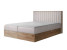 Inny kolor wybarwienia: Łóżko kontynentalne Wood 4 180x200 beżowe