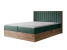Inny kolor wybarwienia: Łóżko kontynentalne Wood 4 140x200 zielone