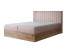 Inny kolor wybarwienia: Łóżko kontynentalne Wood 4 200x200 różowe