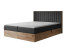 Inny kolor wybarwienia: Łóżko kontynentalne Wood 4 200x200 czarne