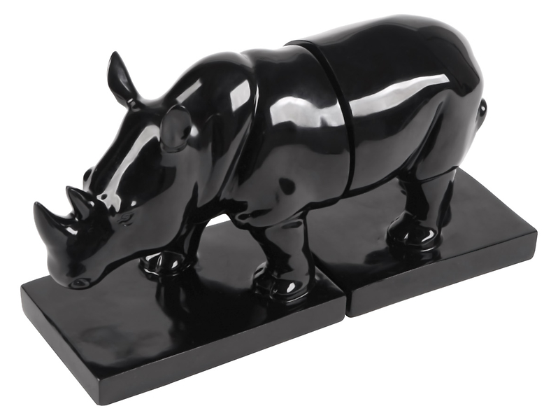 figurka dekoracyjna Rhino Bookends, 12531
