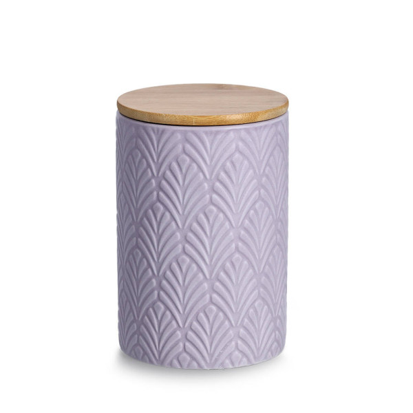 Ceramiczny pojemnik z bambusowym wieczkiem, 720 ml, 1277476