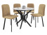 Inny kolor wybarwienia: Stół rozkładany Dione M 90 z 4 krzesłami Luke