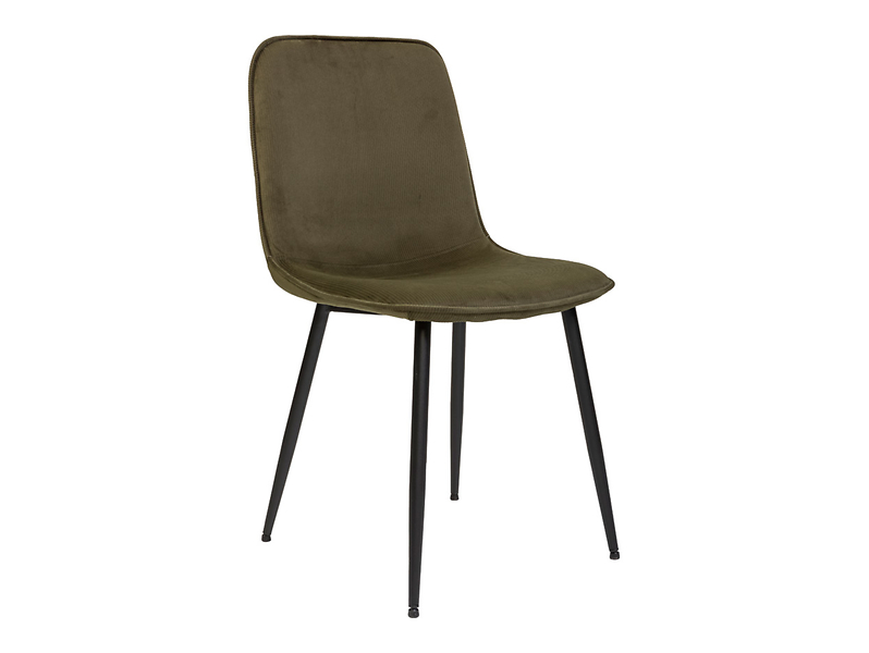 krzesło oliwkowy (sztruks) Polten, 1280265