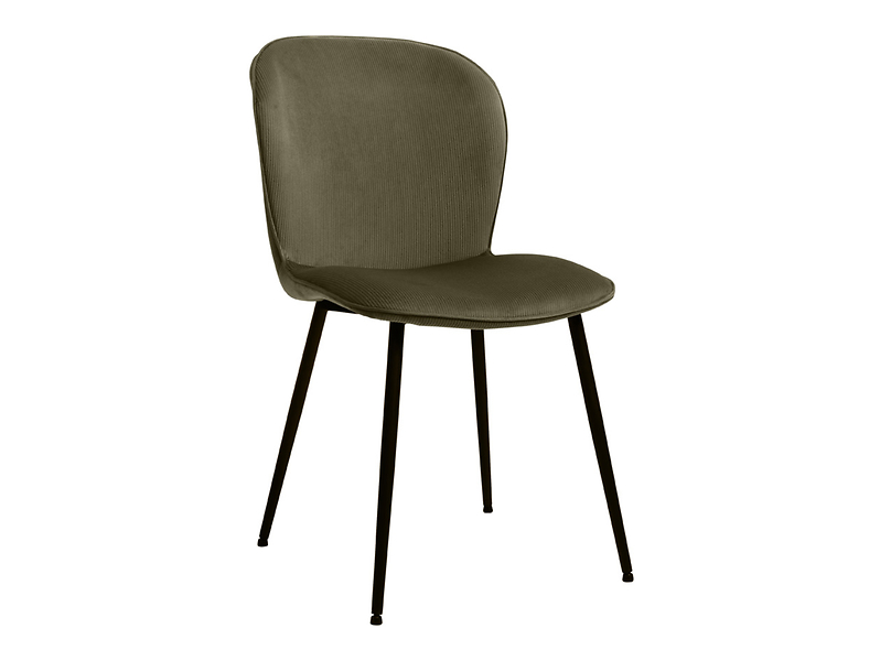 krzesło oliwkowy (sztruks) Penk, 1280898