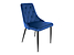 Inny kolor wybarwienia: krzesło tapicerowane do jadalni Alvar granatowe