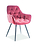 Inny kolor wybarwienia: krzesło tapicerowane Cherry velvet różowe