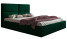 Inny kolor wybarwienia: Łóżko tapicerowane SIM 6 140x200 - Zielone