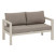 Inny kolor wybarwienia: Sofa ogrodowa aluminiowa EVASION