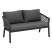 Inny kolor wybarwienia: Sofa ogrodowa aluminiowa ORIENGO