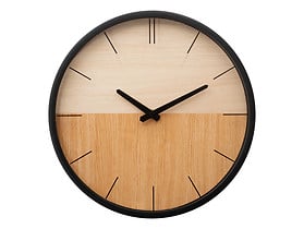 zegar ścienny Duo wood
