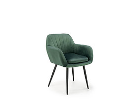 krzesło ciemny zielony K429