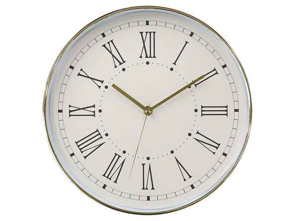 zegar ścienny Gold Romano, 129556