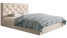 Inny kolor wybarwienia: Łóżko tapicerowane SIM 4, 180x200 - Beżowe