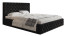 Inny kolor wybarwienia: Łóżko tapicerowane SIM 8, 160x200 - Czarne